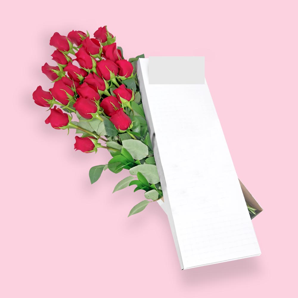 Caja de rosas X24